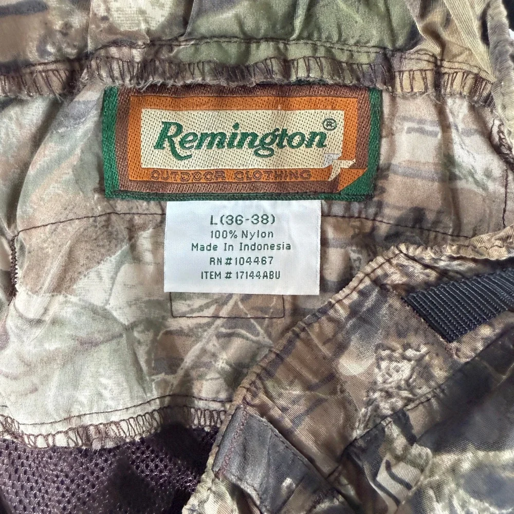 Remington Cargo Pants Mens Large Mossy Oak Break Up Camo Gorpcore Hunting Camp